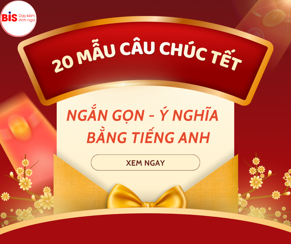 Bai dang Facebook Quang cao Khuyen mai Back to School Hien dai Xanh vang - 20 LỜI CH&Uacute;C TẾT TIẾNG ANH NGẮN GỌN, &Yacute; NGHĨA NHẤT 2026